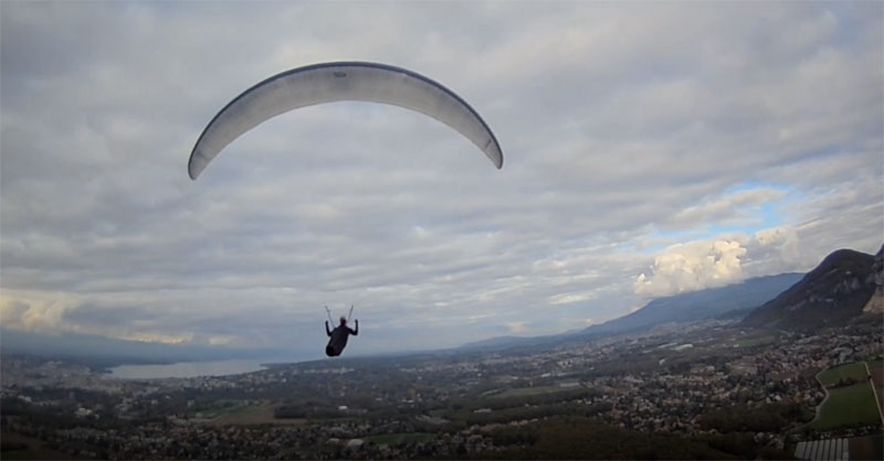 Drone et Parapente au Salève