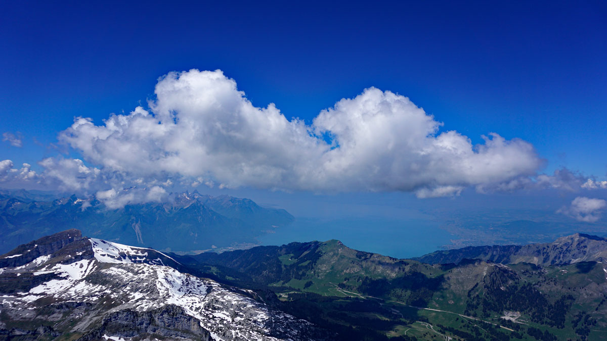 parapente nuages cross country