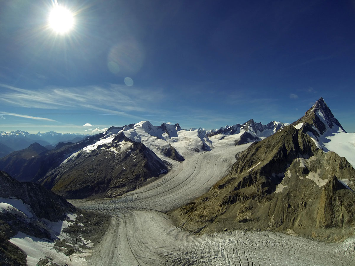 glacier gletscher vallais wallis