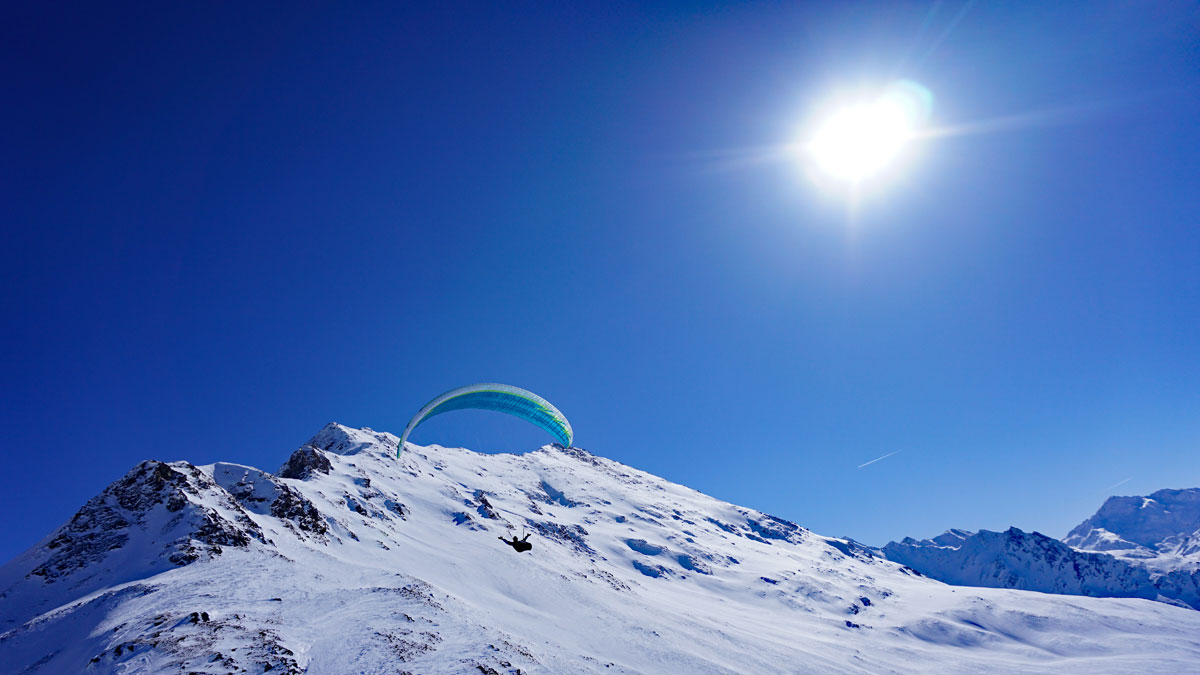 haute montagne parapente