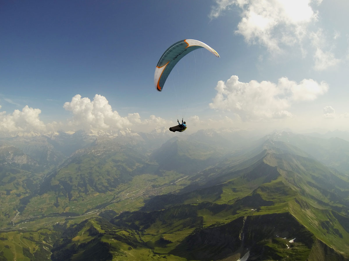 paraglider alps niviuk