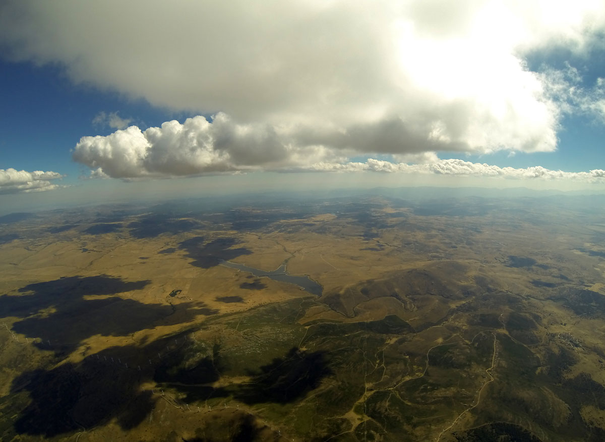 flatland flying cumulus