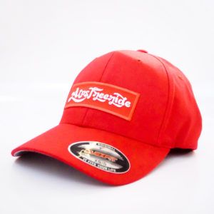 Casquette rouge sunset