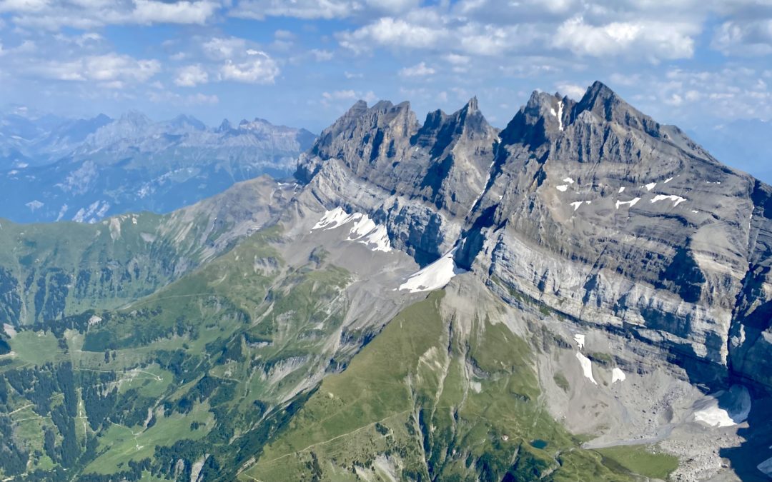 Massif du Mont-Blanc et Dents du Midi